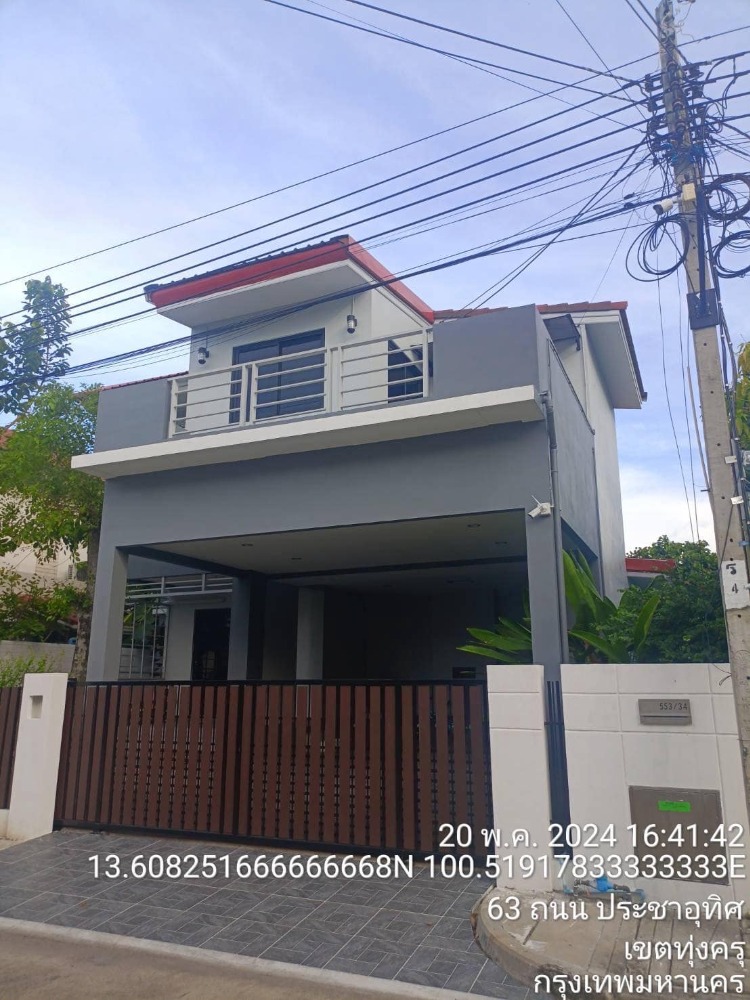 For SaleHouseRathburana, Suksawat : Detached House Saransiri Prachauthit - Suksawat / 3 Bedrooms (FOR SALE), Saransiri Prachauthit - Suksawat / Detached House 3 Bedrooms (FOR SALE) DAO327