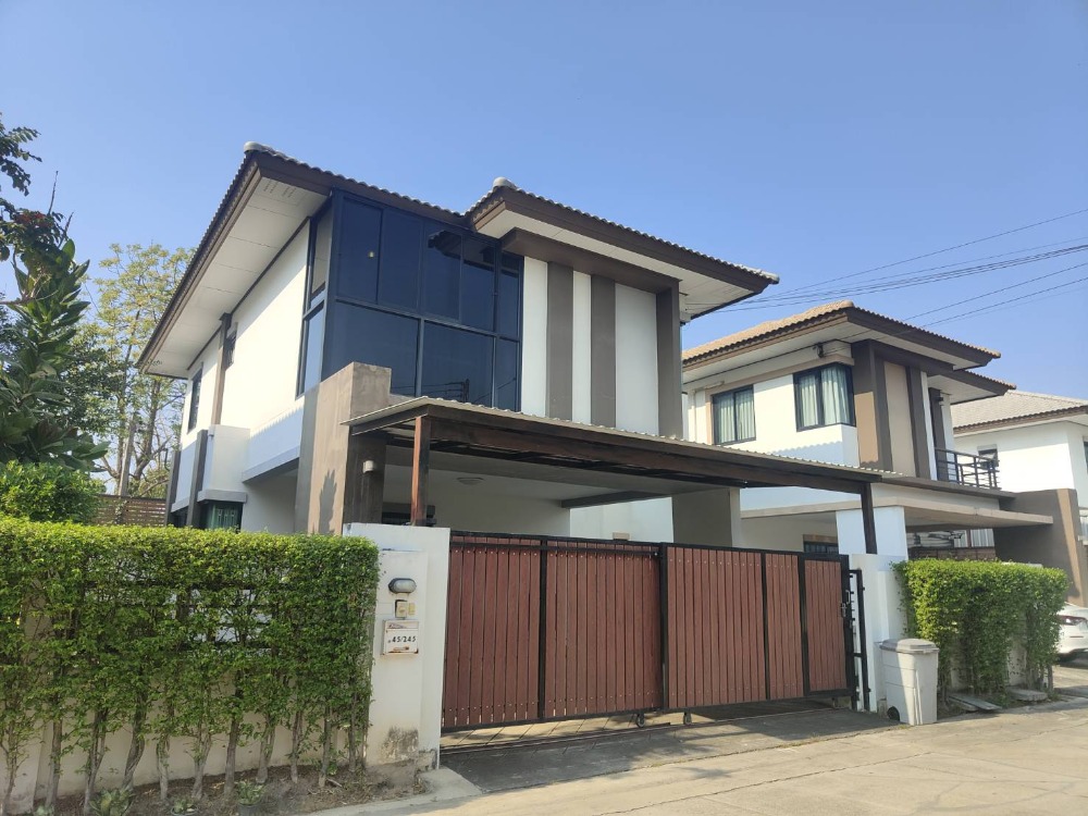 For RentHouseNakhon Pathom : Single house for rent, Baan Fah Greenery Village, fully furnished, brand new house, ready to move in, near Central Mahidol, Salaya, Phutthamonthon Sai 5, next to Borommaratchachonnani