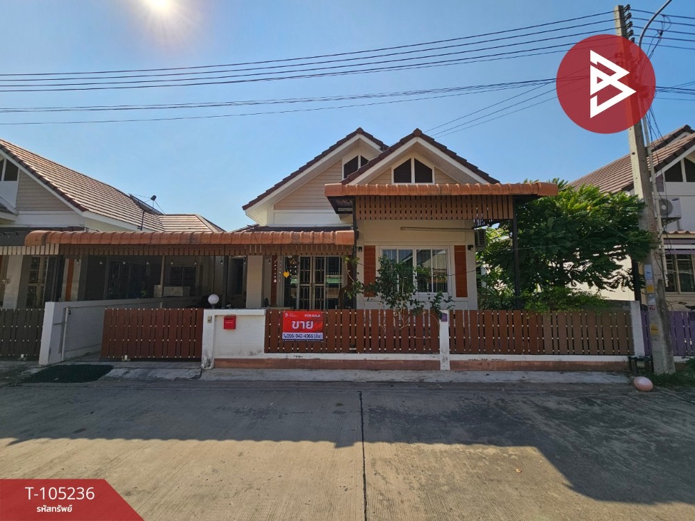 For SaleHousePattaya, Bangsaen, Chonburi : For sale: Twin house, Yusabai Village, Phase 1, Nong Tamlueng, Phan Thong, Chonburi