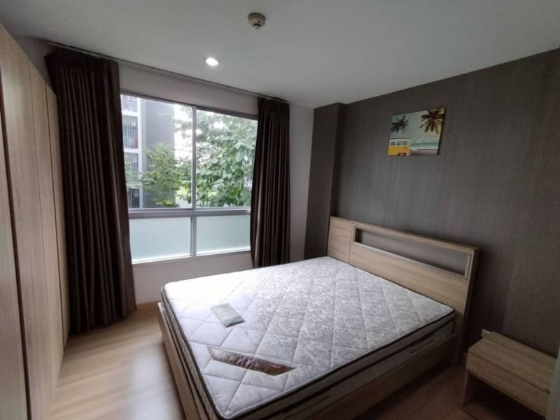 For RentCondoSeri Thai, Ramkhamhaeng Nida : Condo for rent: The Niche ID Seri Thai, beautifully decorated, ready to move in, price includes parking (SAV429)