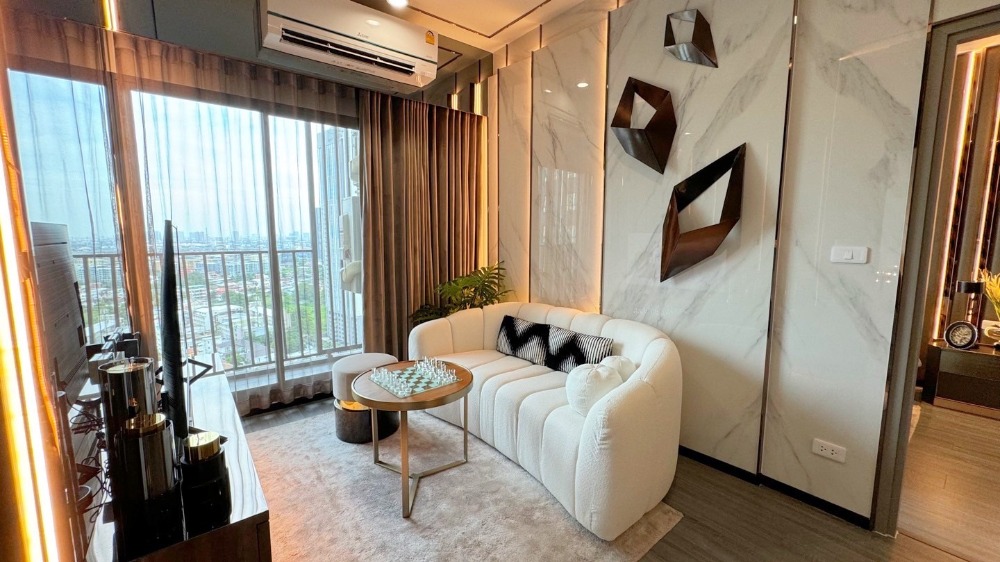 For SaleCondoOnnut, Udomsuk : 🔥The last 5 rooms at Ideo Sukhumvit-Rama 4 with a 2Bedroom 65 Sq.m high floor, Bang Krachao view, Chao Phraya River curve, starting at 11.59 million baht, contact 