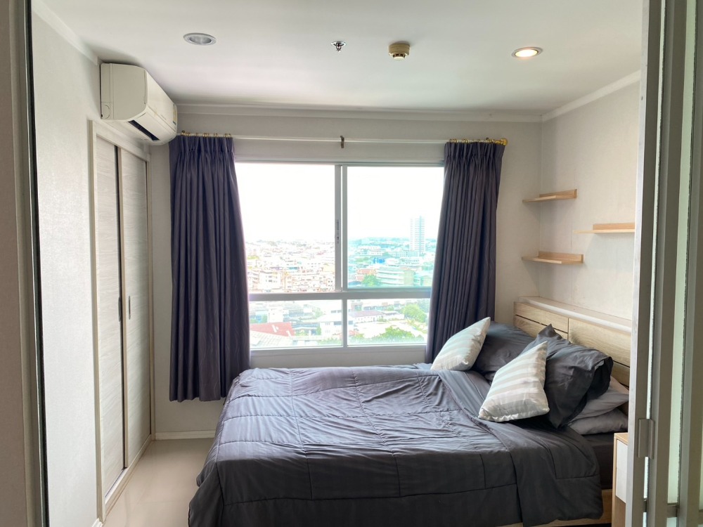 For SaleCondoRathburana, Suksawat : Urgent sale announcement! Lumpini Place Suk Sawat – Rama 2 condo, million-dollar view! Special corner room, 14th floor