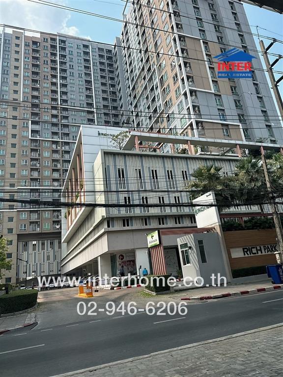 For SaleCondoBang Sue, Wong Sawang, Tao Pun : Condominium 30.39 sq.m. Rich Park @ Tao Poon, Pracharat Sai 2 Road, Dusit District, Bangkok