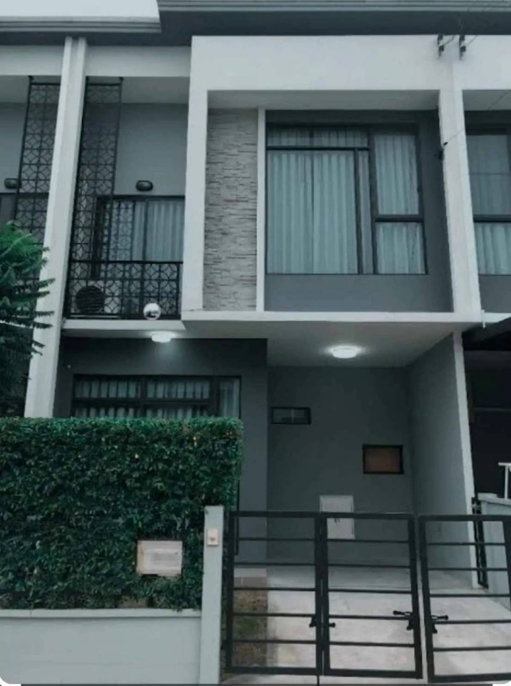 For SaleHouseRathburana, Suksawat : For sale: 2-storey townhouse, width 5.5 meters, Grande Pleno Suksawat-Rama 3