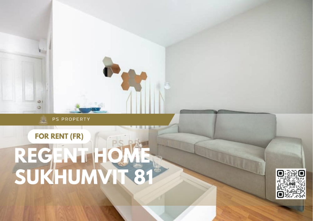 For RentCondoOnnut, Udomsuk : For rent 🔥 Regent Home Sukhumvit 81 🔥 complete furniture and electrical appliances, near BTS On Nut