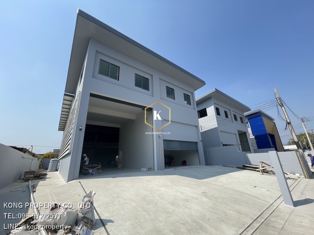 For RentFactoryMahachai Samut Sakhon : For rent, for sale, factory, purple area, Setthakit Road 1, Krathum Baen, Samut Sakhon