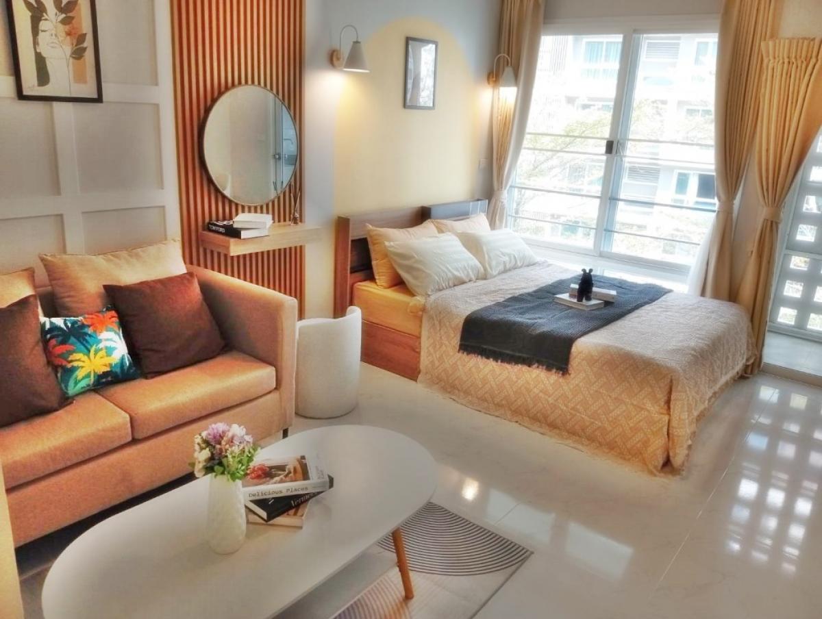 For SaleCondoRama9, Petchburi, RCA : ✅Selling condo i - HOUSE Laguna Garden RCA 📍Studio room, 1 bedroom, 1 bathroom, 5th floor, Building G, size 26 sq m. ✅Price 1,490,000 baht 🔔Hurry and book now.