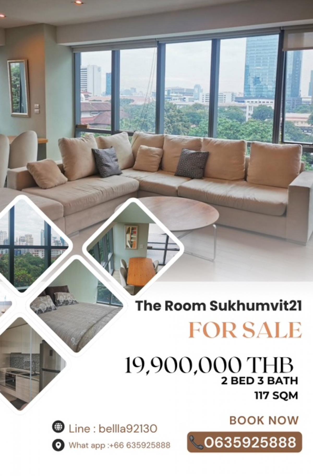 For SaleCondoSukhumvit, Asoke, Thonglor : 𝐅𝐨𝐫 𝐒𝐞𝐥𝐥 : The Room 21 2Bed3bath 117sqm feel like home 19.9 MB