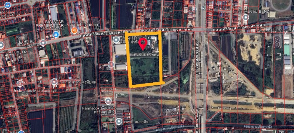 For SaleLandPhutthamonthon, Salaya : Land Phutthamonthon Sai 3 / 19 Rai 2 Ngan 40.3 Square Wa (FOR SALE) CREAM1199