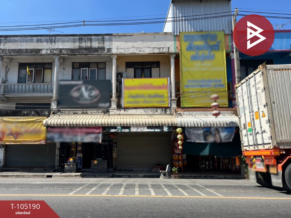 For SaleShophousePattaya, Bangsaen, Chonburi : Commercial building for sale, area 18 square wah, Nong Chak Subdistrict, Ban Bueng, Chonburi