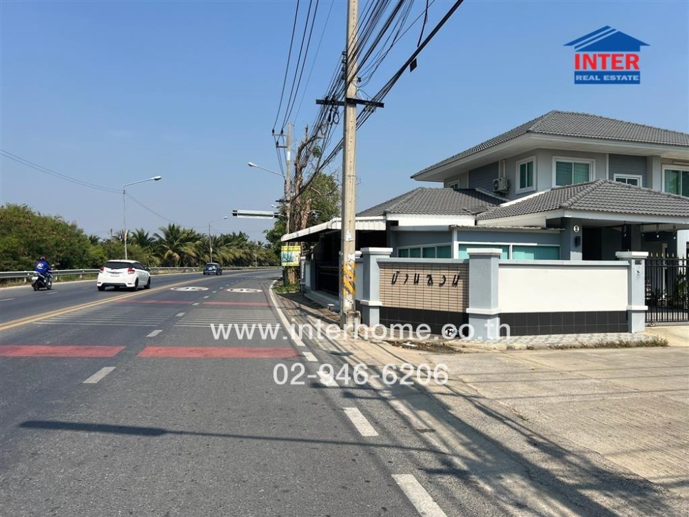 For SaleHouseNakhon Pathom : 2 storey detached house, 75.9 sq.w., Suan Garden Village (Khlong Mai), Phutthamonthon Sai 8 Road, Petchkasem Road, Sam Phran Nakhon Pathom