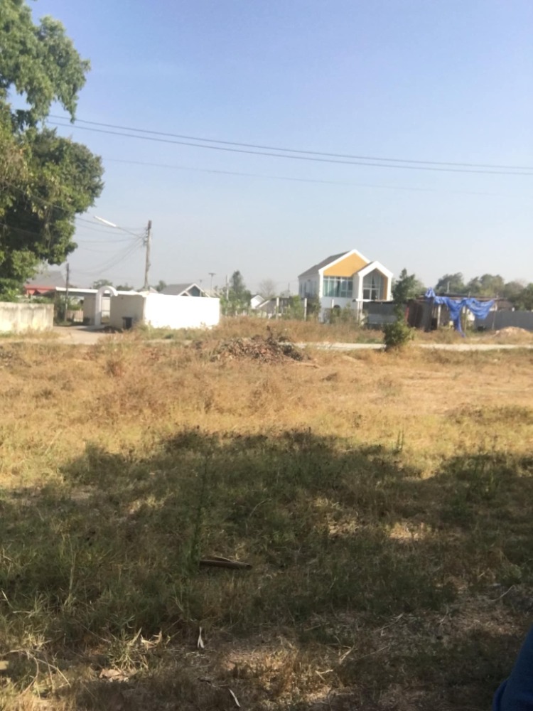 For SaleLandKhon Kaen : ✨ The owner sells by himself Land, good location, Khon Kaen area of ​​1 rai 3 ngan 6.5 sq. W. Land next to the housing estate There is a concrete road cut through At the housing estate The other side is on the public road.