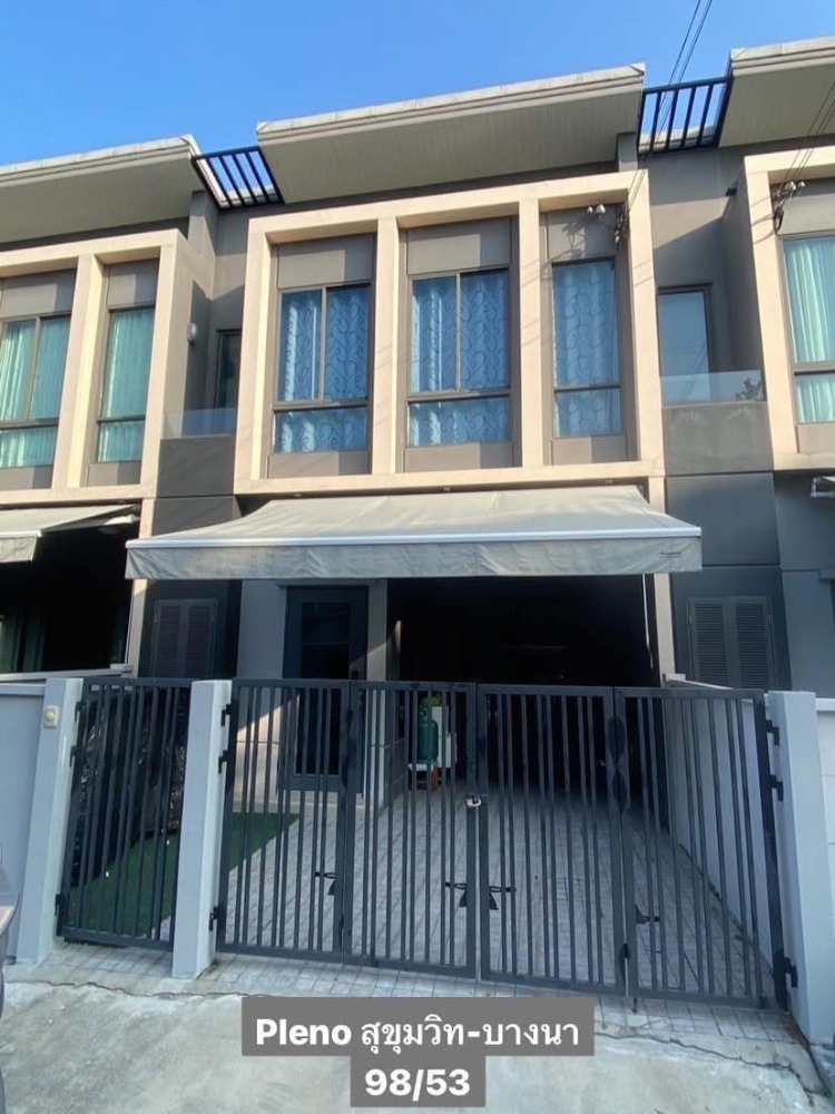 For RentTownhouseBangna, Bearing, Lasalle : Rent a townhome plono Sukhumvit-Bangna Golden location near Mega Bangna Can access many routes Accepting small breeds of dogs and accepting cats too