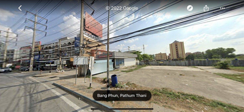 For SaleLandPathum Thani,Rangsit, Thammasat : Bang Poon Pathum Thani, Rangsit Land 346, next to the road 2, 4311 sq.w.