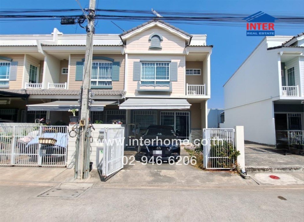 For SaleHouseBang kae, Phetkasem : 2 storey detached house 18.5 sq.w., economic village Soi Suk Song Fai (Soi Economy) Economic Road, Phutthamonthon Sai 3 Road, Bang Khae District, Bangkok