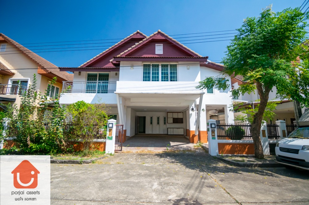 For SaleHouseNawamin, Ramindra : ✨ house for sale 🏡 Ban Suan Amornphan, Suan Siam, one -story, 2 -story house, 4 bedrooms 🛏️ Size 64.9 sq.w. 📍 Location on Suan Siam Road