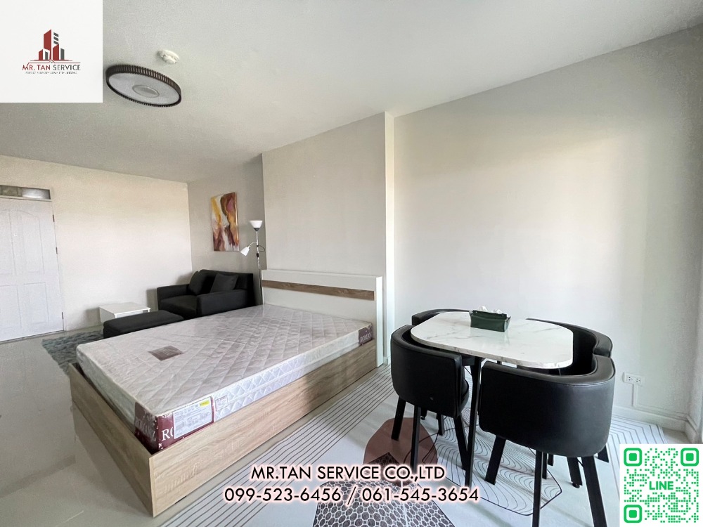 For RentCondoPattanakan, Srinakarin : Condo for rent, Supalai Park, Srinakarit, new furniture Beautiful room ready to be next to the train.