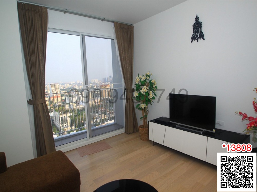 For RentCondoSukhumvit, Asoke, Thonglor : Condo rental HQTHONGLOR BY SANSIRI 2 bedrooms, 26th floor, near BTS Thonglor