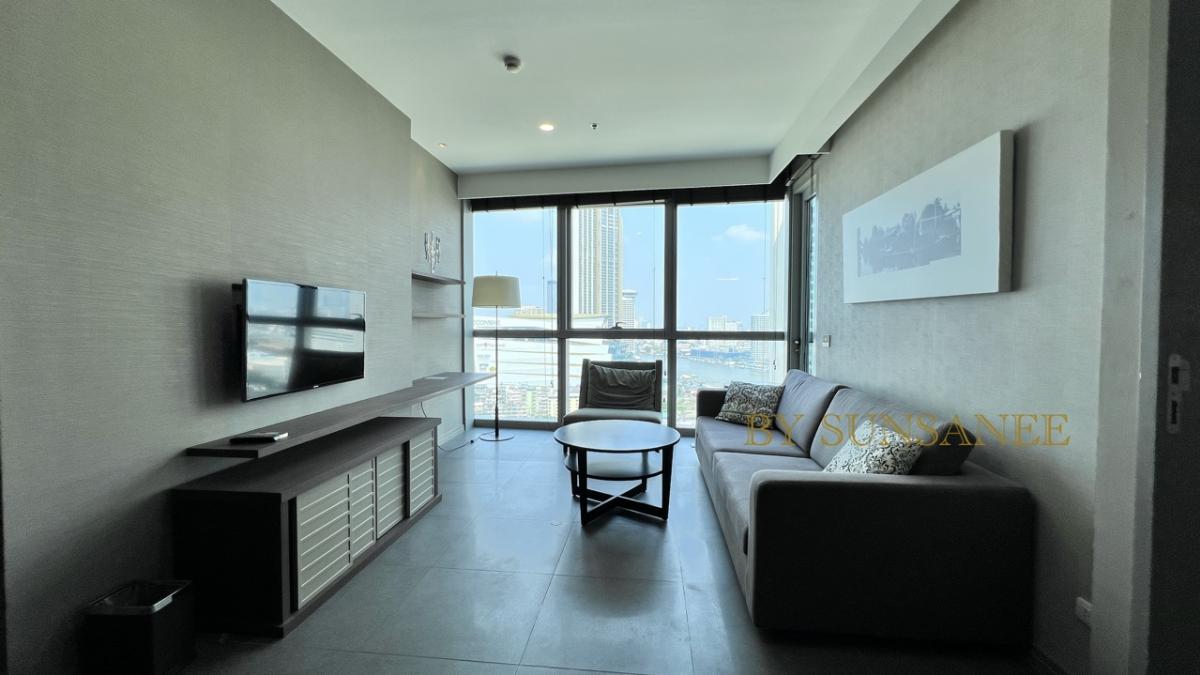 For RentCondoWongwianyai, Charoennakor : THE RIVER CONDOMINIUM | LUXURY | RIVER VIEW | 1Bedr