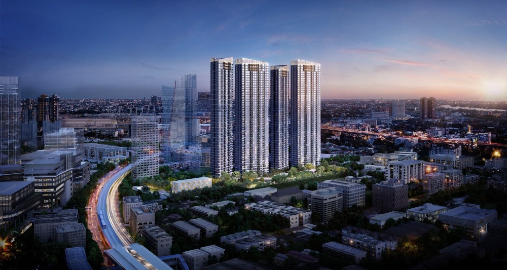 Sale DownCondoOnnut, Udomsuk : 🔥 Down Payment Resale 🔥 Skyrise Avenue Sukhumvit 64 | 2 Bedrooms 45th Floor, 55.15 sq.m. | Prime Location Near BTS Punnawithi