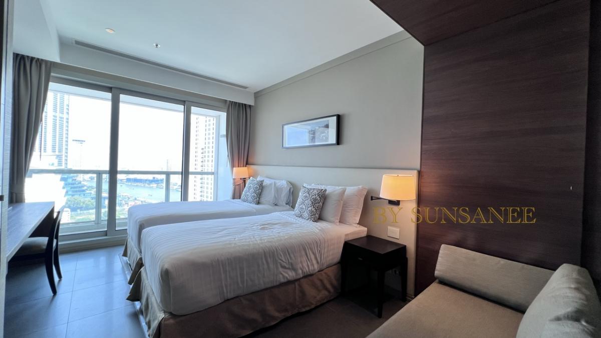 For RentCondoWongwianyai, Charoennakor : THE RIVER CONDOMINIUM | LUXURY | STUDIO | RIVER VIEW