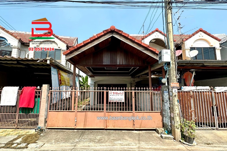 For SaleTownhouseNonthaburi, Bang Yai, Bangbuathong : Townhouse Soi Nonthaburi 33, area 27 sq.w., Rattanathibet Road, Tha Sai Subdistrict, Mueang District, Nonthaburi Province