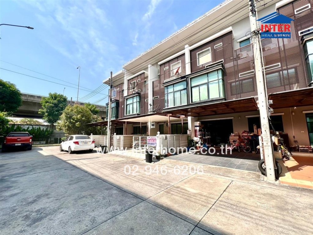 For SaleTownhouseBang Sue, Wong Sawang, Tao Pun : Townhome, 2 floors, 20 sq.w. Village, Town Plus X, Prachachuen Road, Liab Bang Cho Cole-Chaeng Watthana (Srirat Expressway) Ngamwongwan Road, Nonthaburi, Nonthaburi