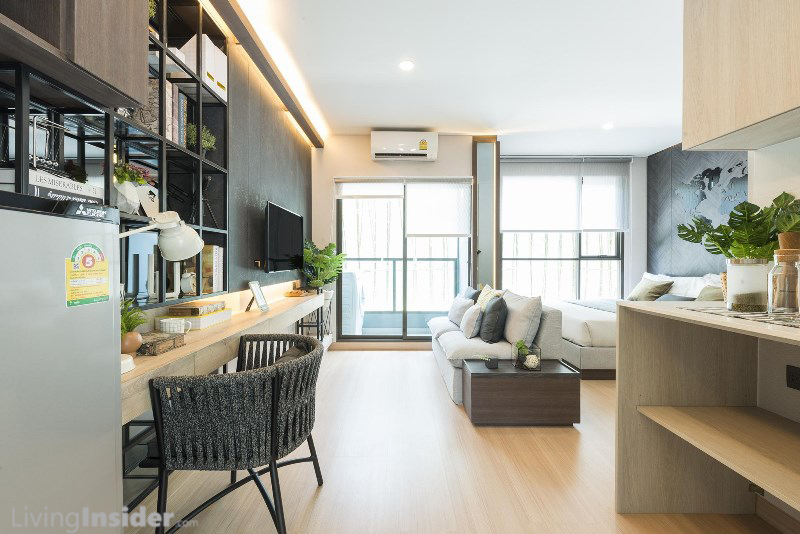 For SaleCondoKasetsart, Ratchayothin : Lumphini Park Park Phahon 32, 1 bedroom, 28 sqm. Starting 4.19 million inbox. Make an appointment to watch the project.