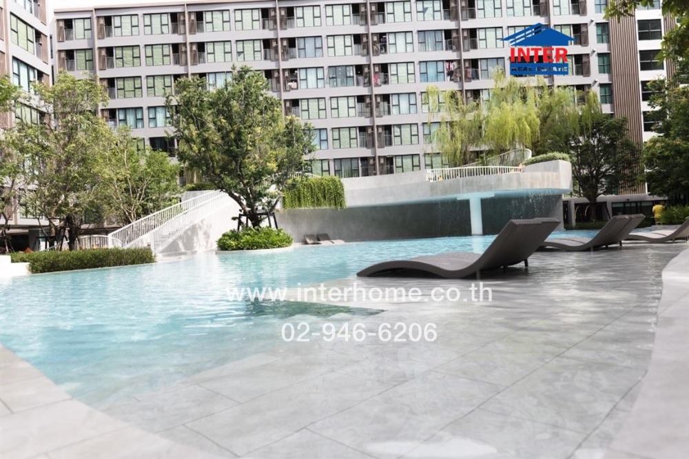 For SaleCondoMin Buri, Romklao : Condominium 24.21 sq.m. Atmos Flow Min Buri Soi Sihaburanukit 10, Ram Inthra Road, Sihaburanukit Road, Min Buri District, Bangkok