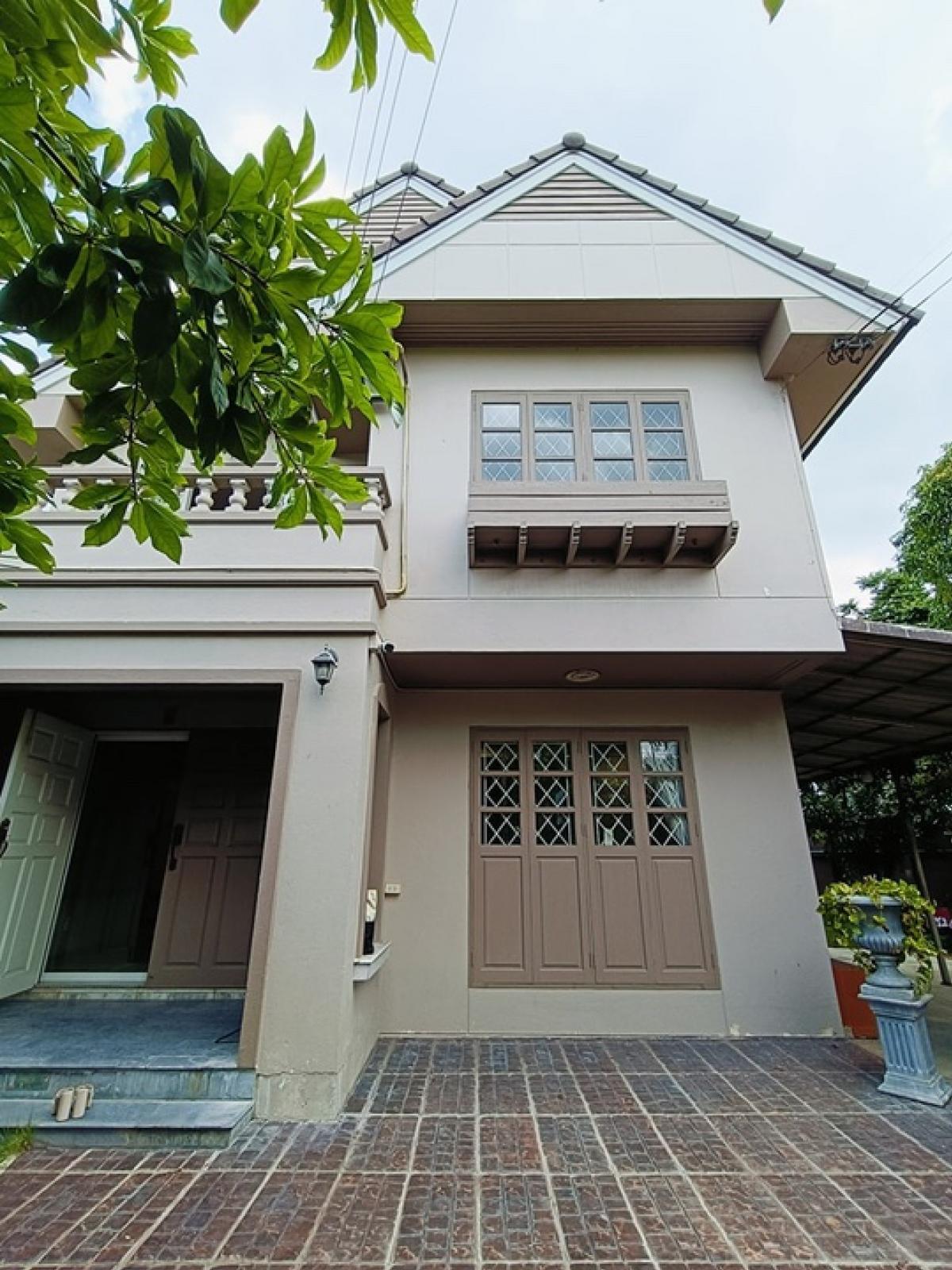 For RentHouseRattanathibet, Sanambinna : #2 storey detached house for rent in the heart of Nonthaburi Opposite Central Rattanathibet