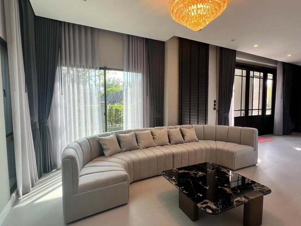 For RentHouseLadkrabang, Suwannaphum Airport : For Rent! Luxury Mansion in Rama 9 I Grand Bangkok Boulevard