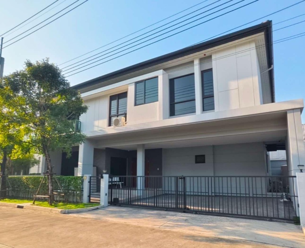 For SaleHousePattanakan, Srinakarin : House for sale, The City Project, Rama 9-Krungthep Kreetha, a new decoration, complete with