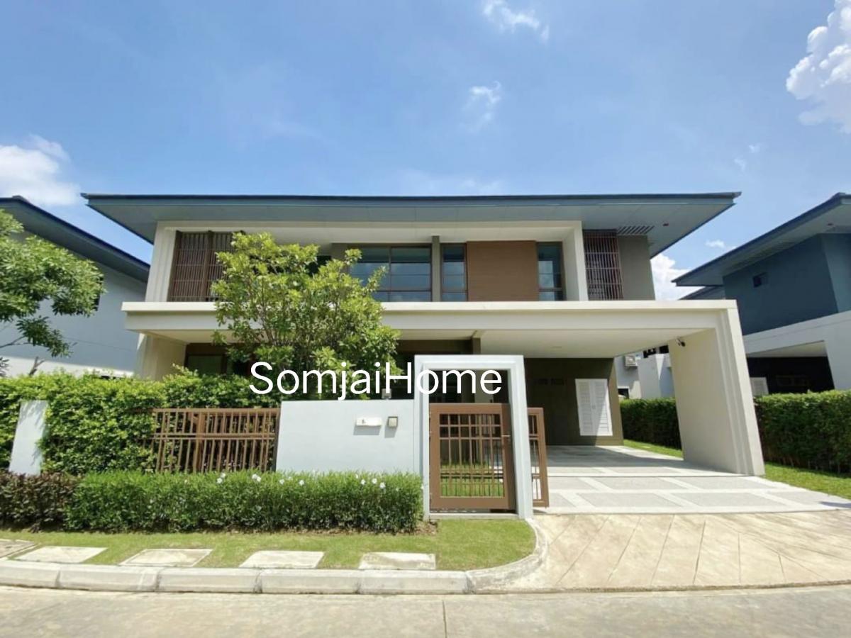 For SaleHouseNawamin, Ramindra : Detached house, Setthasiri Phahon Watcharapol, Theprak Road, Ban Mai, never lived