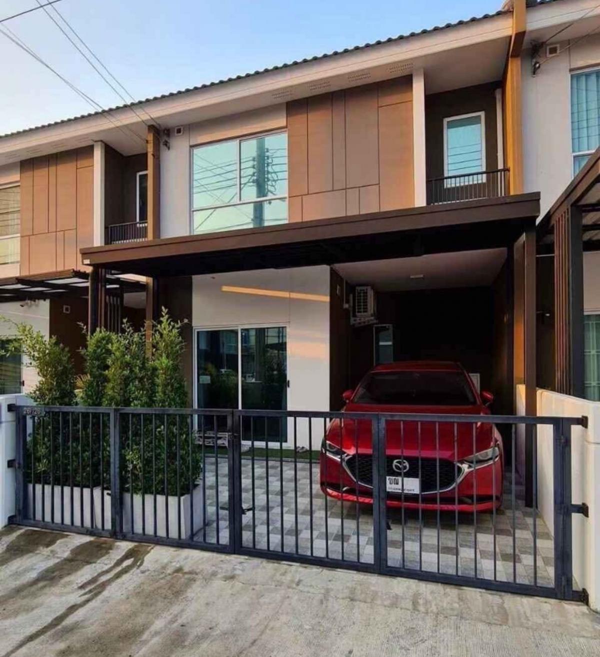 For RentTownhouseMin Buri, Romklao : 💥 Rent 26,000, Town Home (The Connect 54) The Connect 54 Ram Inthra-Min Buri 2