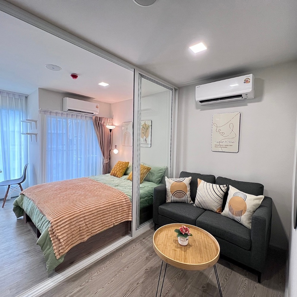 For SaleCondoPathum Thani,Rangsit, Thammasat : ✨Provide Living ✨ Sell Kave Town Island. New room decorated. Not attached to the tenant Can go in.