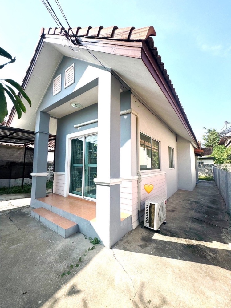 For RentHouseMin Buri, Romklao : Rent a single house 65 square wah Mitrijit/New vision 🔺2 Bedroom 1 bathroom 💥 Rent 15,000 baht/month 💥