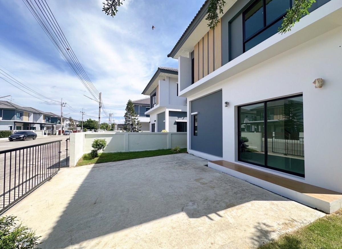 For RentHousePathum Thani,Rangsit, Thammasat : 💥 For rent 24,000 baht, 2-story single house, CPN Ville 2 Ring Road-Lam Luk Ka, next to Lam Luk Ka Road