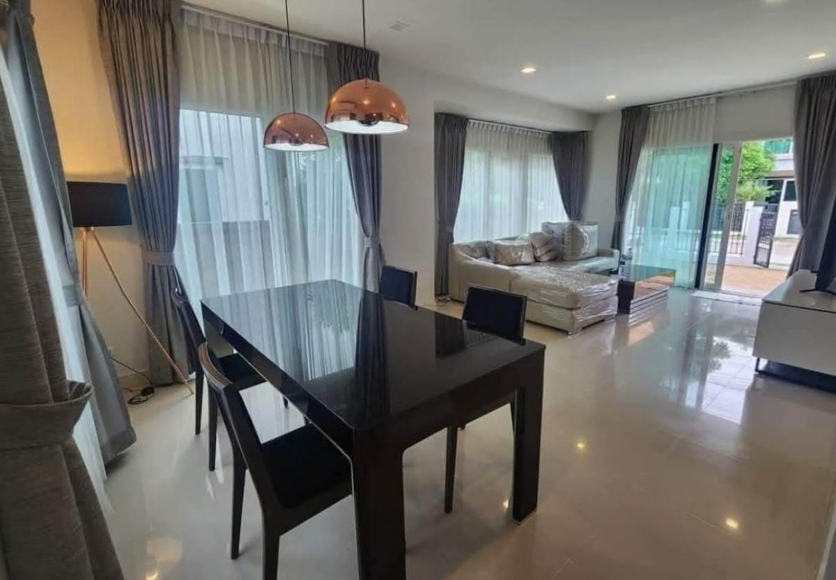 For RentHousePathum Thani,Rangsit, Thammasat : 💥 Rent 32,000 baht, detached house, Saran Siri Tiwanon Project-Chaeng Watthana 2, near Robinson Srisaman