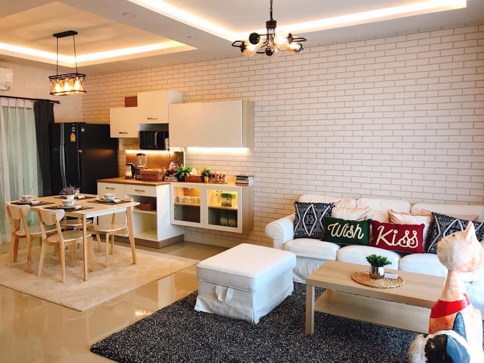 For RentTownhousePathum Thani,Rangsit, Thammasat : For rent‼ ️ Siri Plasit (4 bedrooms, 3 bathrooms, 2 parking)