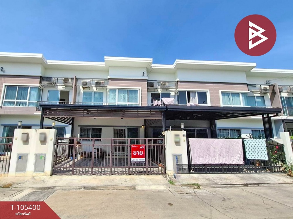 For SaleTownhomePathum Thani,Rangsit, Thammasat : Townhouse for sale Supalai Village, Rangsit-Khlong 2 Thanyaburi, Pathum Thani