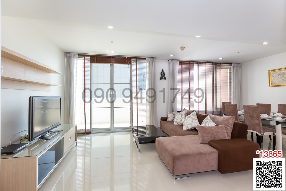 For RentCondoSukhumvit, Asoke, Thonglor : Condo for rent, Siri Residence Sukhumvit 24, 2 bedrooms, 20th floor, near BTS Phrom Phong