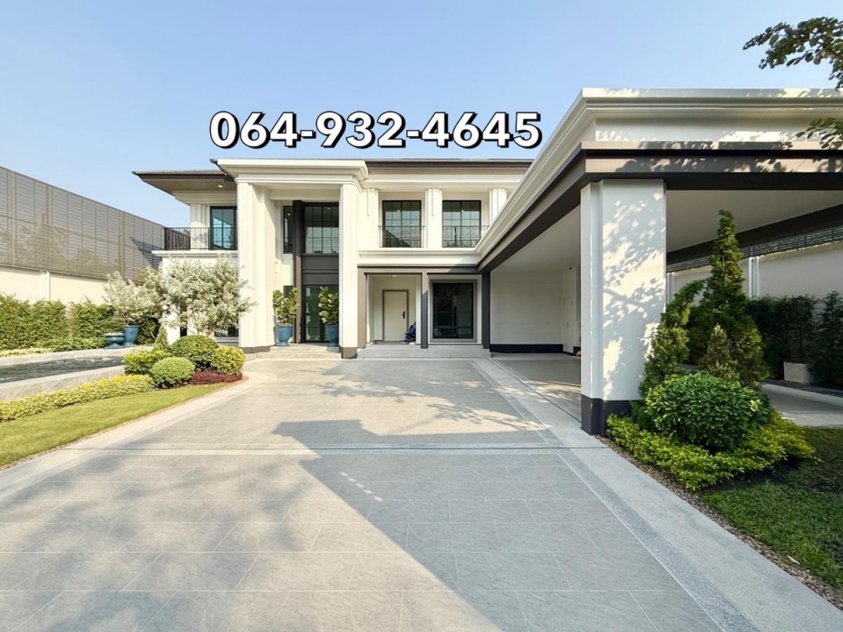 For SaleHouseRama9, Petchburi, RCA : ELSE Rama 9 Soi 39 Luxury House with Private Pool Villa152 sq.w. 425 sq.w., 4 bedrooms, 5 bathrooms, 3 parking spaces ++++ 5 minutes to MRT. Inquire about 064-932-4645 Ken. Get a special deal www.wealthinessestate.comprice @59 MB. The location is located 