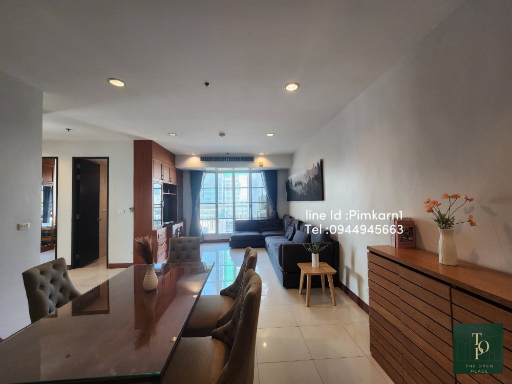 For RentCondoSukhumvit, Asoke, Thonglor : Citi Smart Sukhumvit 18 & LT; & LT; 3 Bedrooms for RENT & GT; & GT; 📍location: 300m. To BTS Asok: Fully Furnished