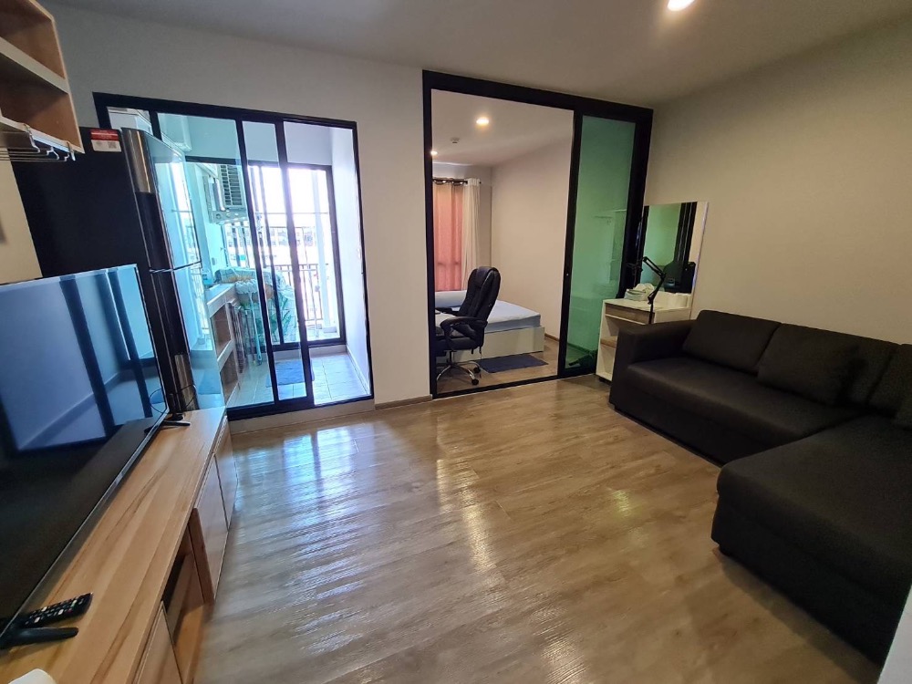 For RentCondoVipawadee, Don Mueang, Lak Si : Rent ❗️ Rich Phahonyothin Condo 52 Reach Phahon Yothin 52, near BTS BTS Saphan Mai, Building B 7, Room size 30 sq.m. Ready to move in (Very new room)