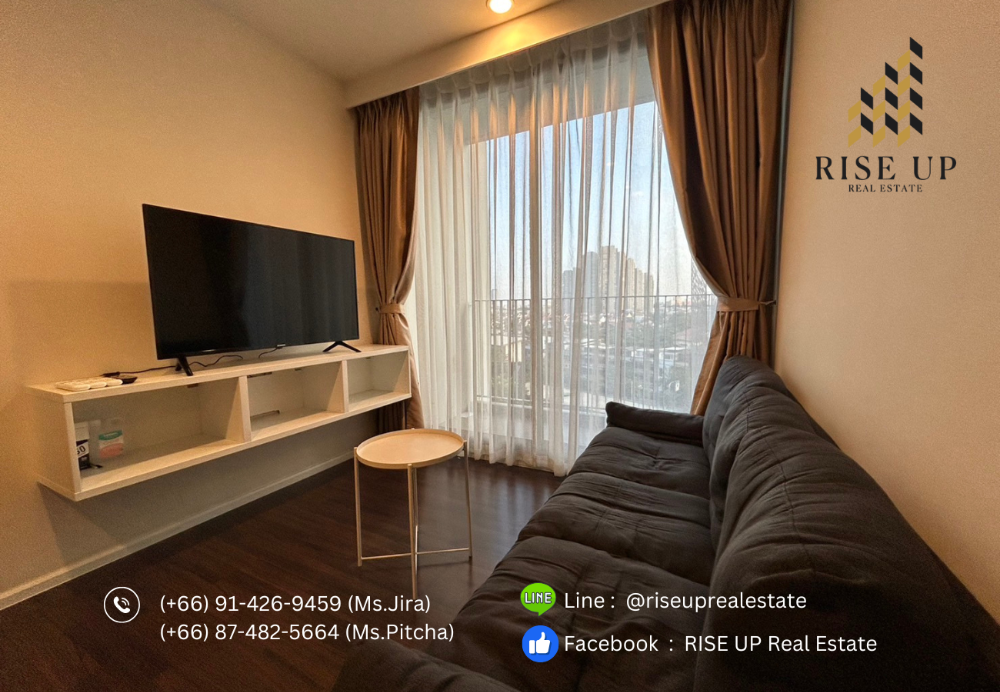 For RentCondoOnnut, Udomsuk : For rent 🔥 Whizdom Inspire Sukhumvit，2bed 2 bath , 49 sq.m., 33,000 Baht/Month