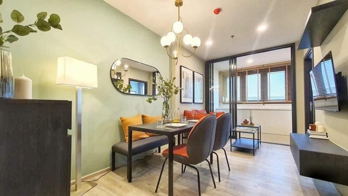 For RentCondoRatchadapisek, Huaikwang, Suttisan : 💐xt Huaikhwang💐 Luxury Condo, Huai Khwang area, beautiful room, full furniture (1 bedroom, 1 bathroom, size 35 sqm.) ▫️ There are many rooms to watch.