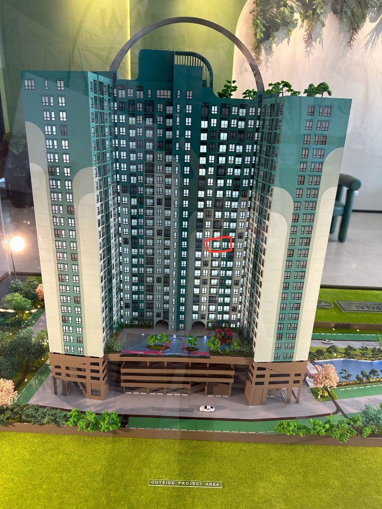 Sale DownCondoPattanakan, Srinakarin : Condo down for sale Near Airport Ramkhamhaeng