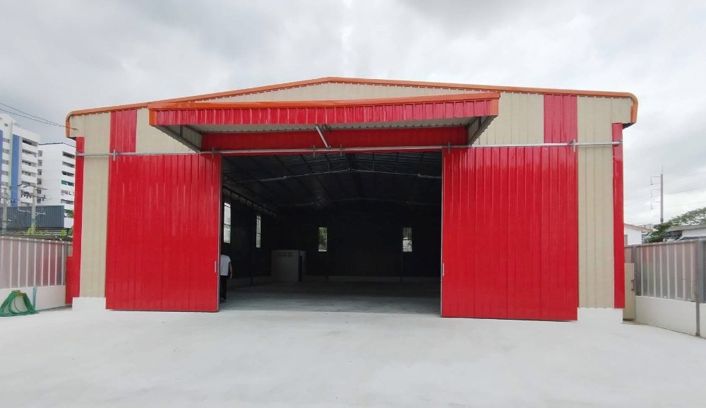 For RentWarehouseNawamin, Ramindra : New warehouse for rent 2 warehouses, Sukhaphiban 5 Road, near the Silk District Office