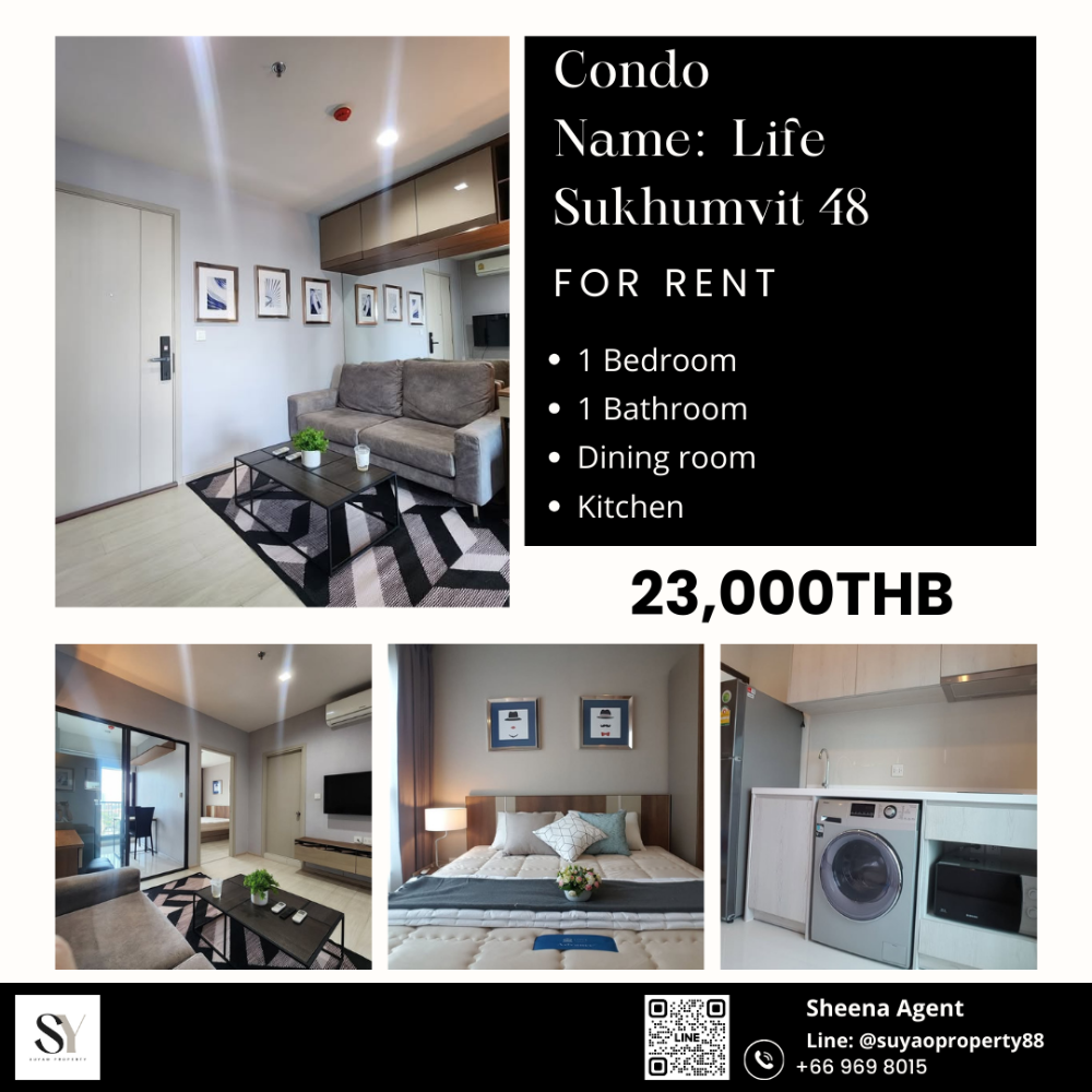 For RentCondoOnnut, Udomsuk : 🌇life sukhumvit 48🌇