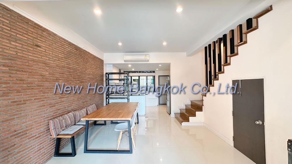 For RentTownhomeOnnut, Udomsuk : Townhouse for Rent at Bless Town Sukhumvit 50